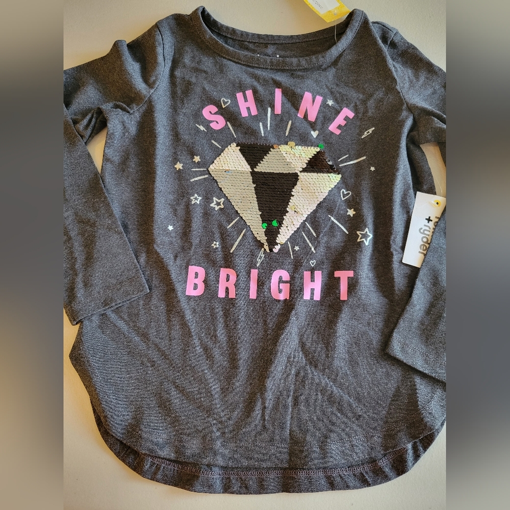 NWT Rumi + Ryder Girls Top XS 4-5